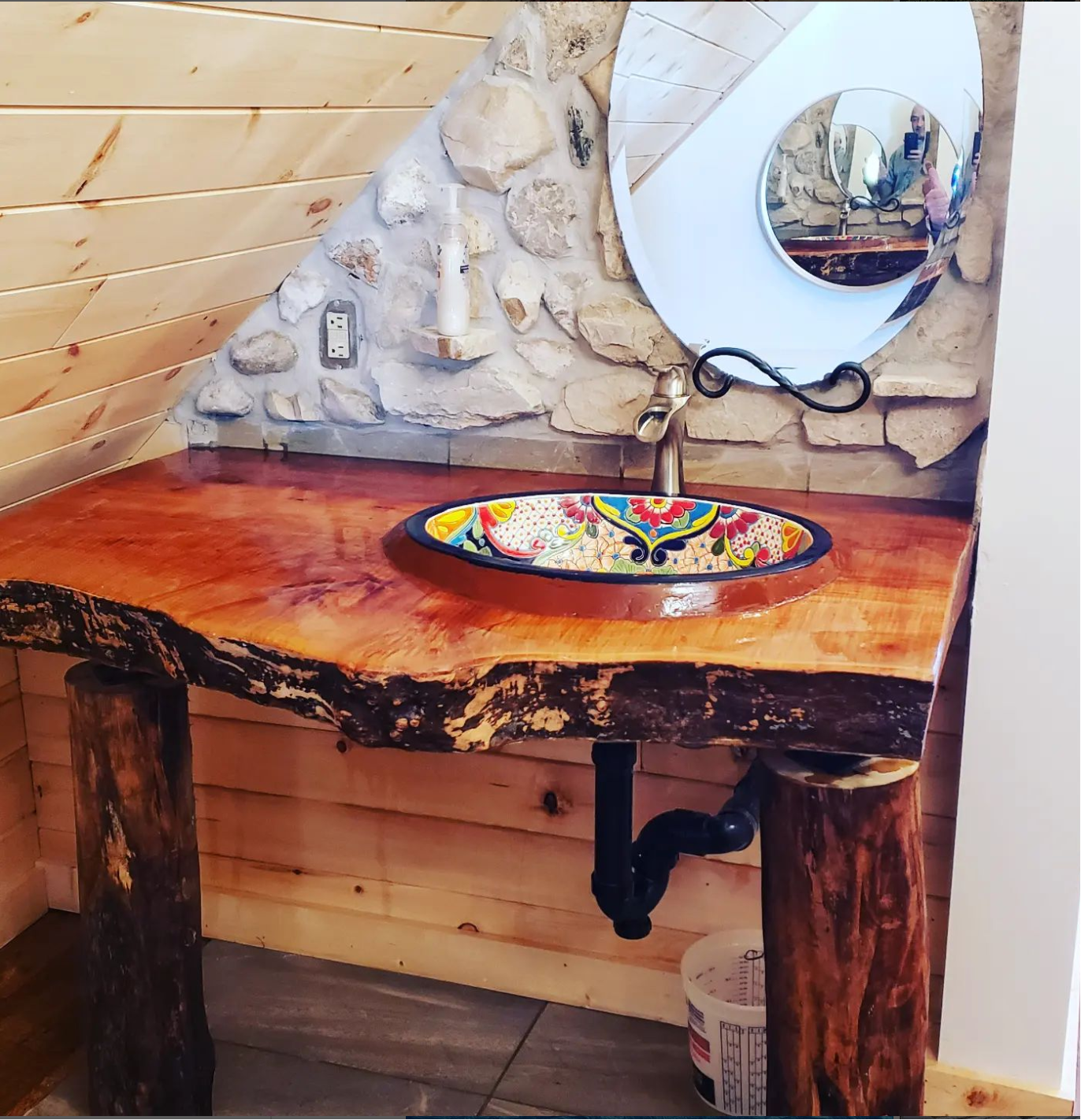 Rustic Wood Vanity Tops