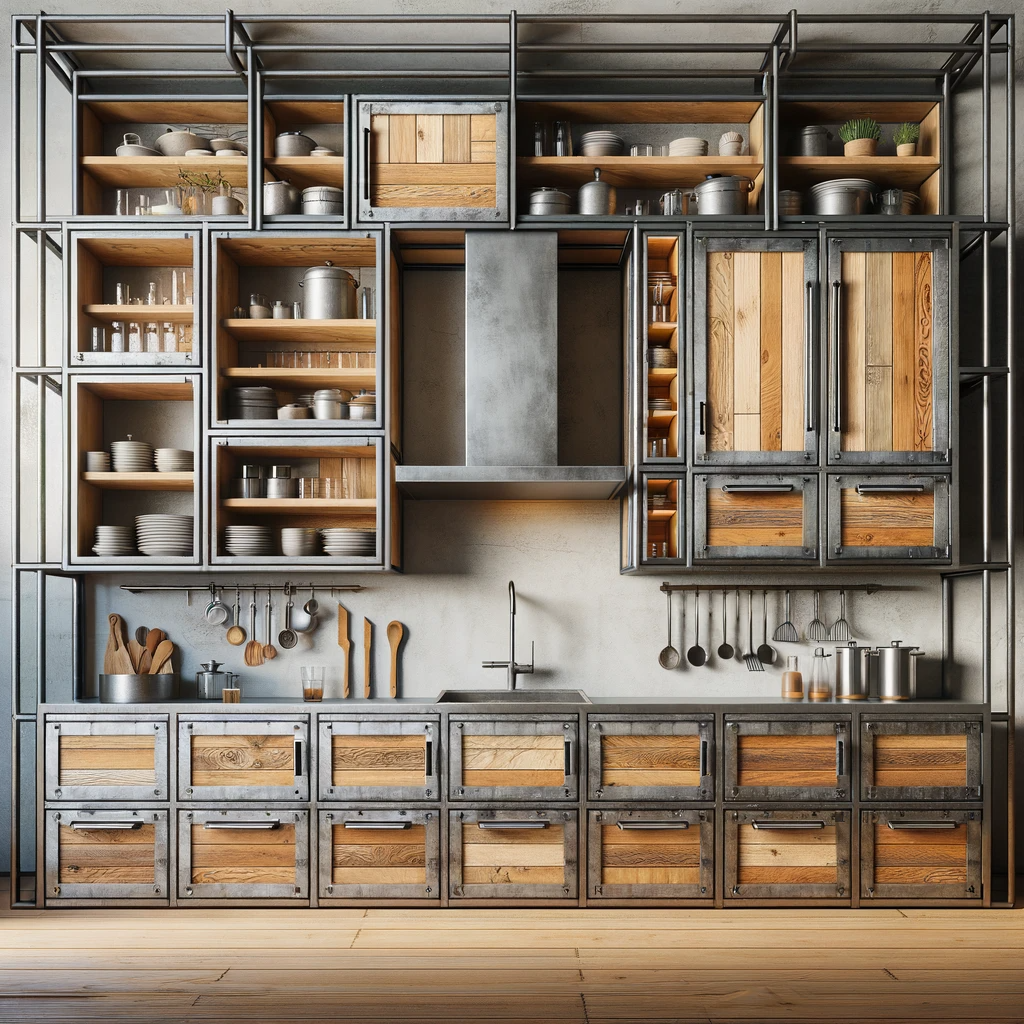 Loft Kitchen Shelving