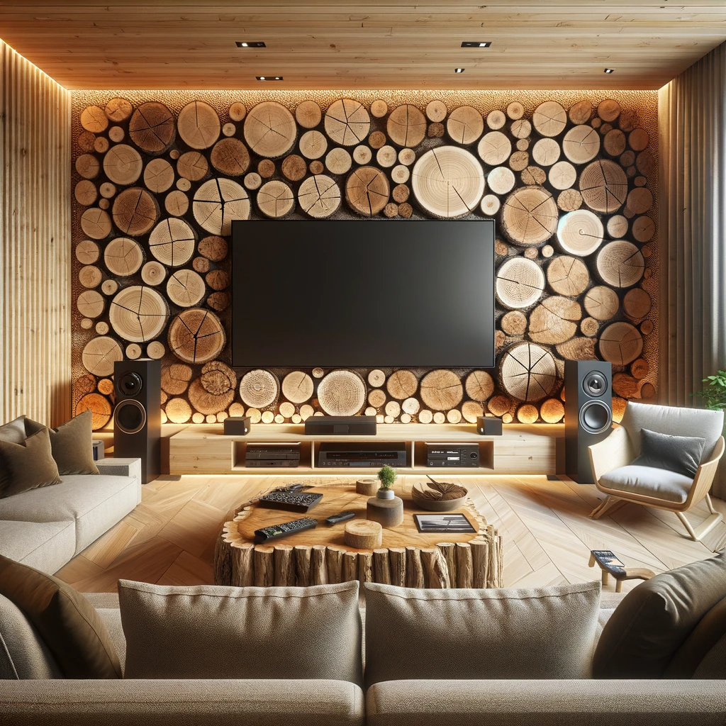 Wooden Art Installation